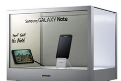 Màn hình trong suốt NL22B. (Nguồn: engadget.com)