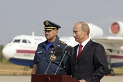 Thủ tướng Nga Vladimir Putin gửi lời cám ơn phi công và các đội cứu hỏa nước ngoài giúp Nga dập tắt các đám cháy rừng. (Nguồn: Reuters)