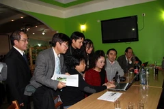 Quang cảnh cuộc bình chọn. (Ảnh: Văn Long-Thanh Hải/Vietnam+)