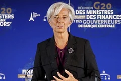 Tổng Giám đốc IMF Christine Lagarde cuộc họp. (Nguồn: Reuters)