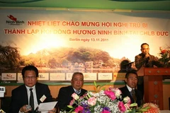 Quang cảnh đại hội trù bị. (Ảnh: Thanh Hải/Vietnam+)