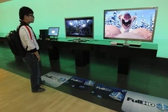 TV LED 3D của Samsung. (Nguồn: Reuters)
