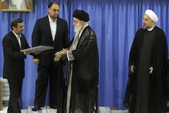 Lễ tuyên thệ nhậm chức của ông Hassan Rowhani. (Nguồn: AFP/TTXVN)