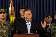 Bộ trưởng Quốc phòng Colombia Gabriel Silva. (Nguồn: Reuters)