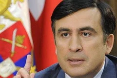 Tổng thống Gruzia Mikheil Saakashvili. (Nguồn: Reuters)