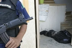 Hiện trường một vụ bạo lực ở Acapulco. (Nguồn: AP)