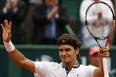 "Tàu tốc hành" Roger Federer. (Nguồn: TT&VH)