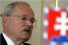 Tổng thống Slovakia Ivan Gasparovic. (Nguồn: AFP)
