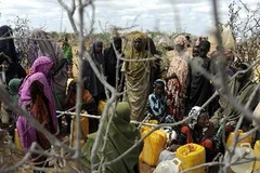 Người tị nạn Somalia tại trại tị nạn Dadaab. (Nguồn: AFP/TTXVN)