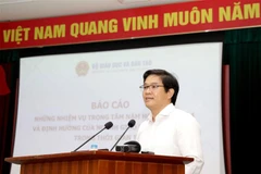 Hội nghị Báo cáo viên tháng 9: Tuyên truyền các nhiệm vụ trọng tâm