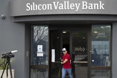 Trụ sở Ngân hàng Silicon Valley Bank (SVB) ở Santa Clara, California, Mỹ. (Ảnh: THX/TTXVN)