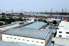 Khu chế xuất Tân Thuận, Thành phố Hồ Chí Minh. (Ảnh: Quang Nhựt/TTXVN)