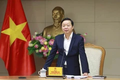 Phó Thủ tướng Trần Hồng Hà phát biểu. (Ảnh: An Đăng/TTXVN)