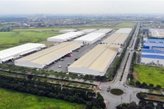 Một góc Khu công nghiệp và Đô thị VSIP Bắc Ninh. (Ảnh: Danh Lam/TTXVN)