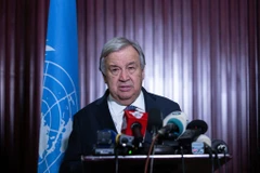 Tổng thư ký Liên hợp quốc Antonio Guterres. (Ảnh: AFP/TTXVN)