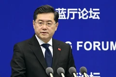  Ngoại trưởng Trung Quốc Tần Cương. (Ảnh: Kyodo/TTXVN)