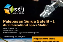 Vệ tinh SS-1 do kỹ sư Indonesia chế tạo. (Nguồn: BRIN)