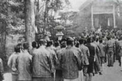 Công nhân Hàn Quốc bị cưỡng bức lao động trong thời gian phátxít Nhật Bản đô hộ Bán đảo Triều Tiên (1910-1945). (Ảnh: YONHAP/TTXVN)