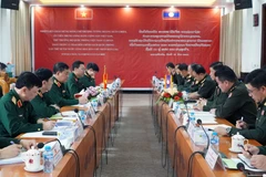 Toàn cảnh Phiên Đối thoại Chính sách Quốc phòng cấp Thứ trưởng lần thứ 3. (Ảnh: Phạm Kiên/TTXVN)