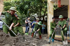 [Photo] Chung tay giúp người dân Mù Cang Chải vượt qua thiên tai