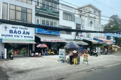 Phần lớn mặt bằng để thực hiện dự án metro số 2 đã được bàn giao. (Ảnh: Tiến Lực/TTXVN)