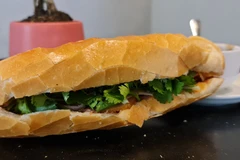 Bánh mỳ Việt Nam đứng thư 7 trong top 50 món ăn đường phố ngon nhất thế giới. (Ảnh: TH/Vietnam+)