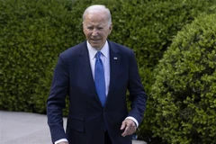 Tổng thống Mỹ Joe Biden tại Nhà Trắng ngày 24/4/2023. (Ảnh: THX/TTXVN)