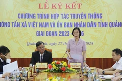 Thông tấn xã Việt Nam ký kết hợp tác truyền thông với tỉnh Quảng Bình
