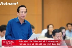 Bản tin 60s: Trình Quốc hội 2 phương án rút Bảo hiểm xã hội một lần