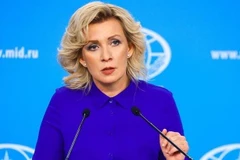 Người phát ngôn Bộ Ngoại giao Nga Maria Zakharova. (Ảnh: TASS/TTXVN)
