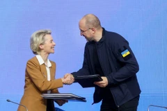 Ukraine đã ký một thỏa thuận với Liên minh châu Âu về việc tham gia Chương trình Thị trường chung EU.(Nguồn: closetheskyoverukraine)