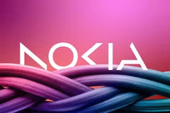 Logo mới bao gồm năm hình dạng khác nhau tạo thành chữ NOKIA. (Nguồn: NDTV)