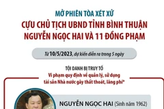 Xét xử cựu Chủ tịch UBND tỉnh Bình Thuận Nguyễn Ngọc Hai và đồng phạm