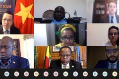 Việt Nam chủ trì phiên họp của Ủy ban của Hội đồng Bảo an LHQ về Nam Sudan ngày 29/1/2021. (Ảnh: Khắc Hiếu/TTXVN)