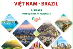 [Infographics] Quan hệ Đối tác Toàn diện Việt Nam-Brazil