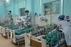 Khoa Hồi sức tích cực - Chống độc (Bệnh viện Đa khoa tỉnh Gia Lai), nơi có nhiều bệnh nhân điều trị bằng BHYT. (Ảnh: Hoài Nam/TTXVN)