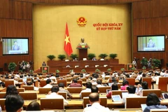 Quang cảnh phiên họp chiều 8/6. (Ảnh: An Đăng/TTXVN)