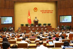 Quang cảnh phiên họp chiều 8/6. (Ảnh: An Đăng/TTXVN)