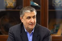 Chủ tịch Tổ chức Năng lượng nguyên tử Iran (AEOI) Mohammad Eslami. (Ảnh: IRNA/TTXVN)