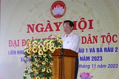 Phó Thủ tướng dự Ngày hội Đại đoàn kết toàn dân tộc tại Ninh Thuận