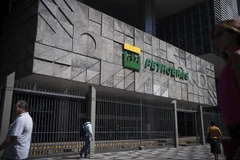 Trụ sở Tập đoàn dầu mỏ Petrobras ở Rio de Janeiro, Brazil. (Ảnh: AFP/TTXVN)