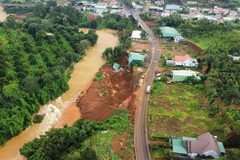 Sạt lở đường tránh ở Đắk Nông: Xử lý nghiêm các hành vi vi phạm