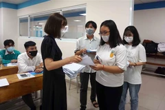 Đại học Quốc gia Hà Nội thay đổi một số chế tài thi đánh giá năng lực năm 2023. (Ảnh: Thu Hoài/TTXVN)