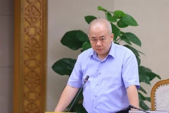 Thứ trưởng Bộ Kế hoạch và Đầu tư Đỗ Thành Trung. (Ảnh: Văn Điệp/TTXVN)