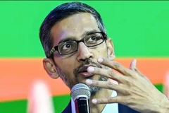 Sundar Pichai, Giám đốc điều hành của Google, cho biết tác động kinh tế của trí tuệ nhân tạo sẽ rất đáng kể. (Ảnh: AFP/Getty Images)