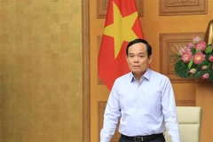 Phó Thủ tướng Trần Lưu Quang phát biểu. (Ảnh: Lâm Khánh/TTXVN)