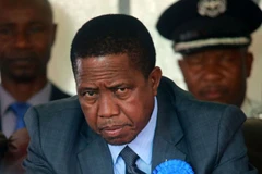 Cựu tổng thống Zambia Edgar Lungu. (Nguồn: AFP)