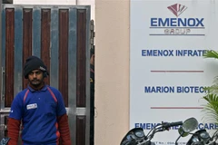 Văn phòng của công ty công nghệ sinh học Marion Biotech ở ngoại ô New Delhi, Ấn Độ. (Ảnh: AFP/TTXVN)