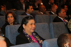 Phó Chủ tịch Thường trực Quốc hội Tòng Thị Phóng dự lễ khai mạc Đại hội đồng IPU-141. (Ảnh: Trần Hiếu/TTXVN)