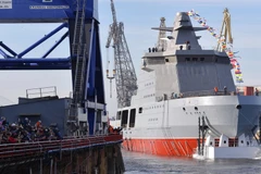 Tàu phá băng chiến đấu Ivan Papanin. (Nguồn: Sputnik)